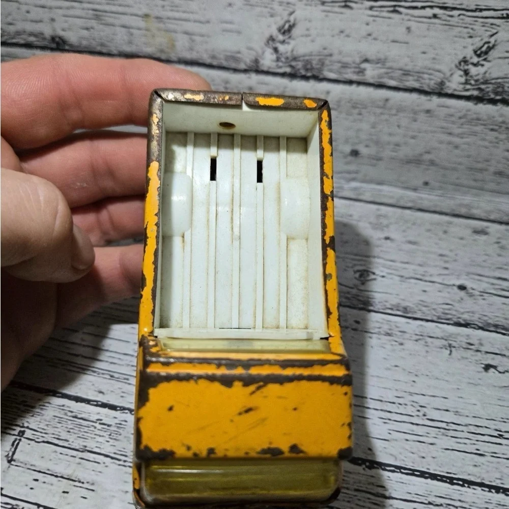 Vintage Tonka Pressed Steel Ford Econoline Pickup Truck Yellow